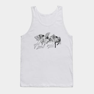 3 Winged Greek Gods Bringing Gifts of Love Tank Top